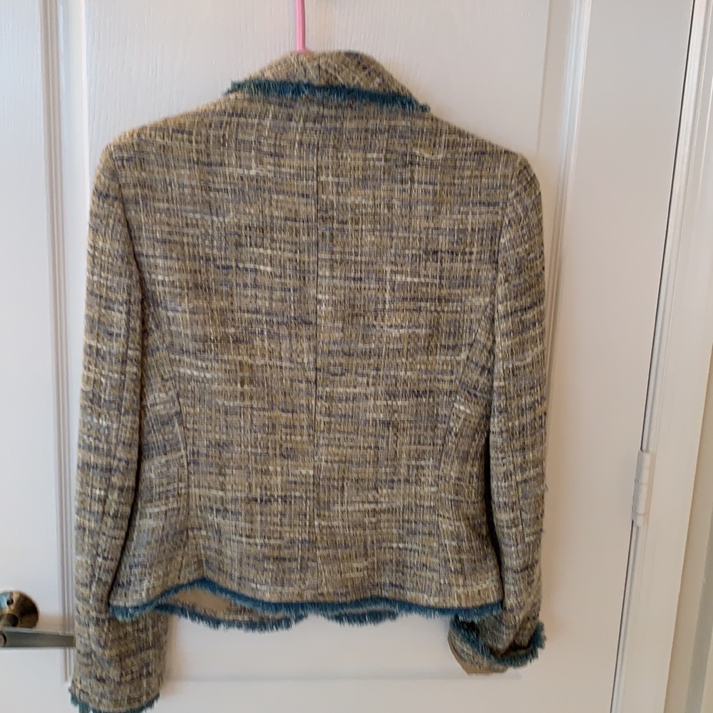 Tweed jacket Cache Chanel vibes Zara Lioness medium - Picture 4 of 13
